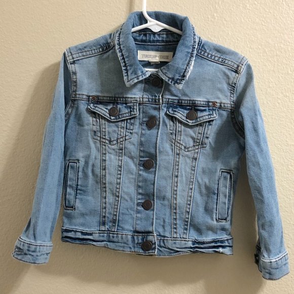 Tucker + Tate Other - Tucker + Tate Jean Jacket Kids Toddler Distressed Raw Edge
